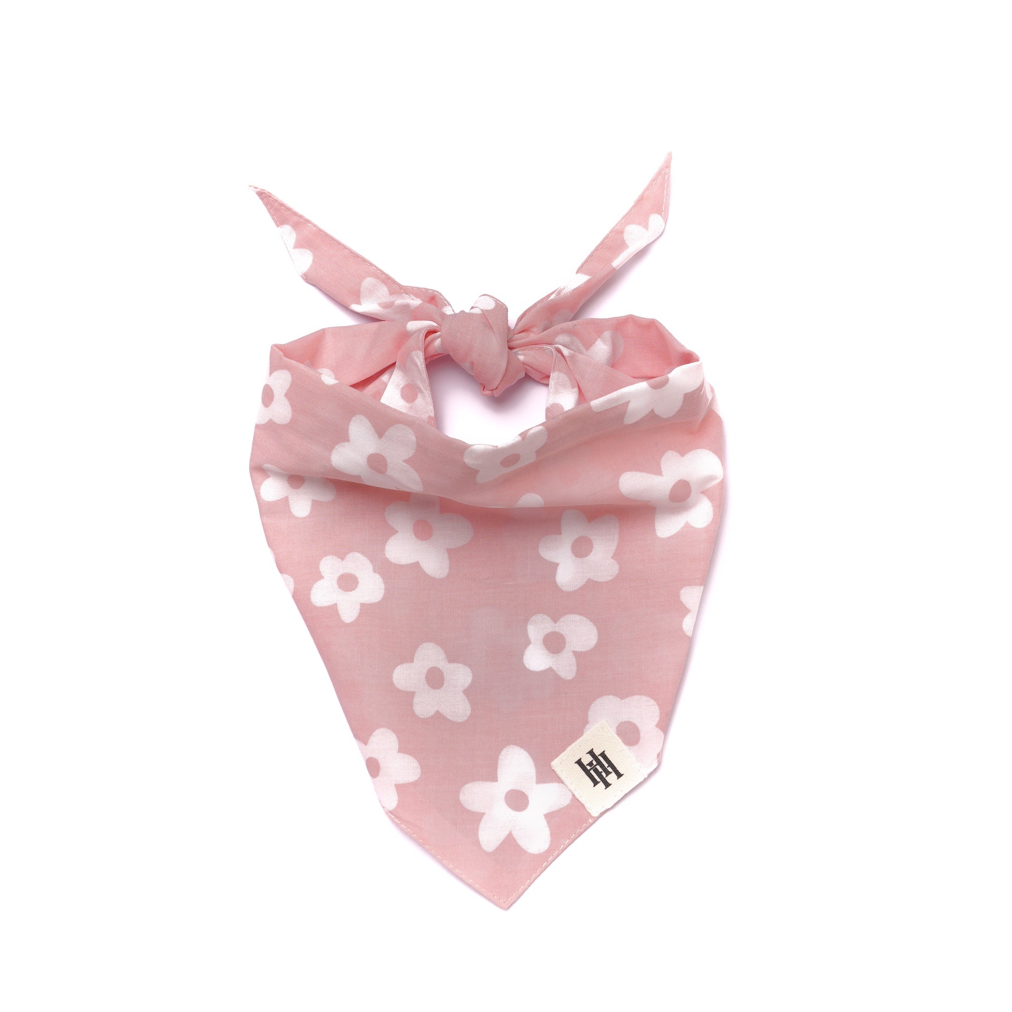 Pink Daisy Bandana