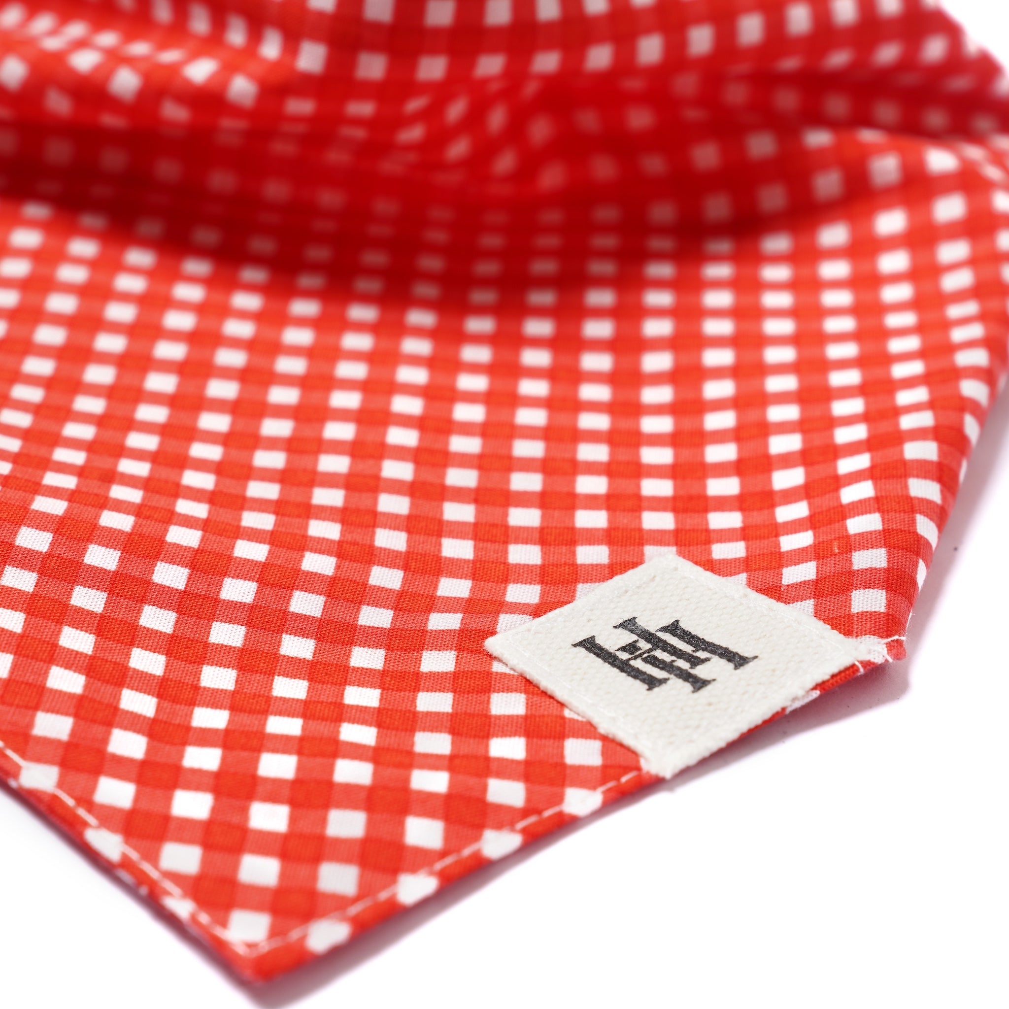 Red Gingham Bandana