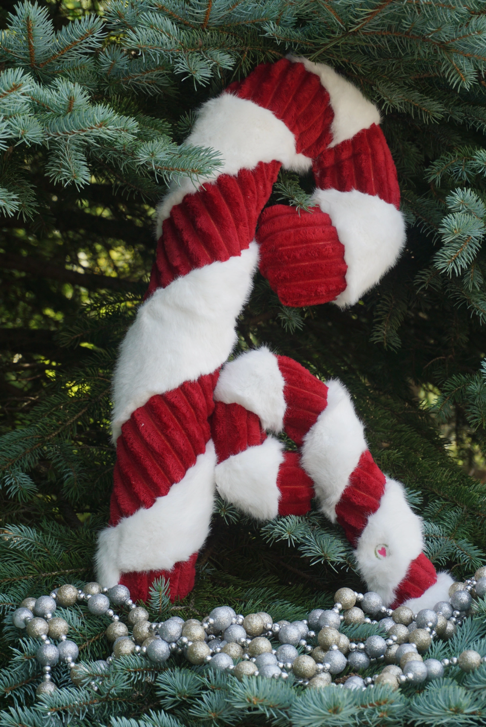 Candy Cane Plush Toy