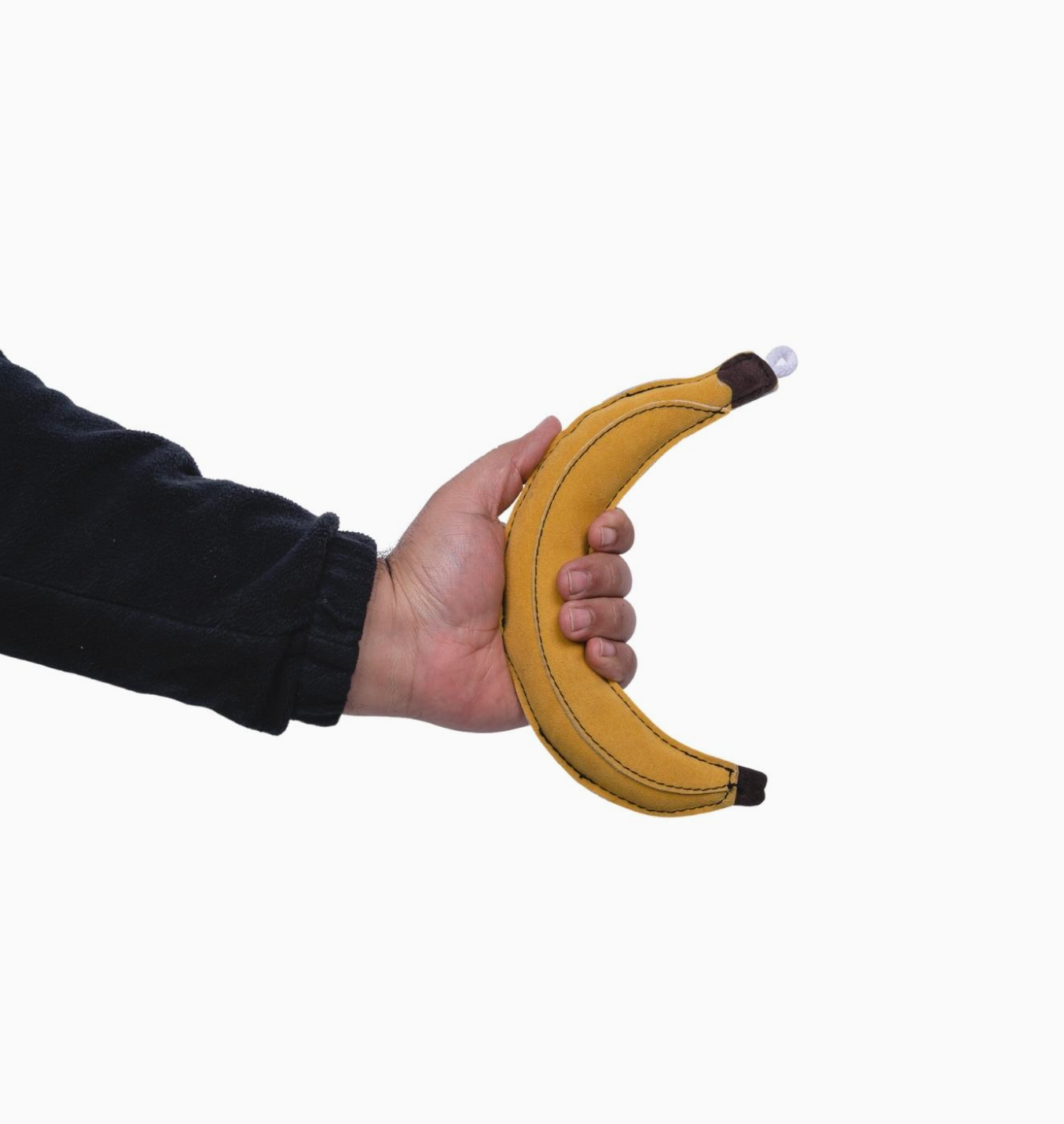 Vegan Leather Banana Toy